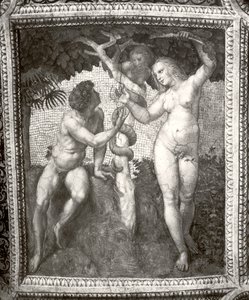 Adamo ed Eva, dalla Stanza della Segnatura